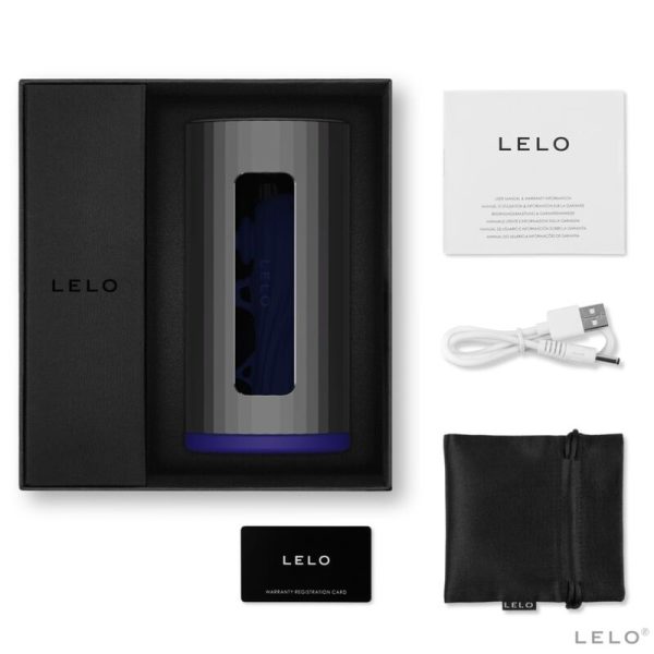 LELO F1S V2 MASTURBADOR CON TECNOLOGIA SDK - VERMELHO E PRETO - PISTOLA E MEIA-NOITE AZUL - Image 4