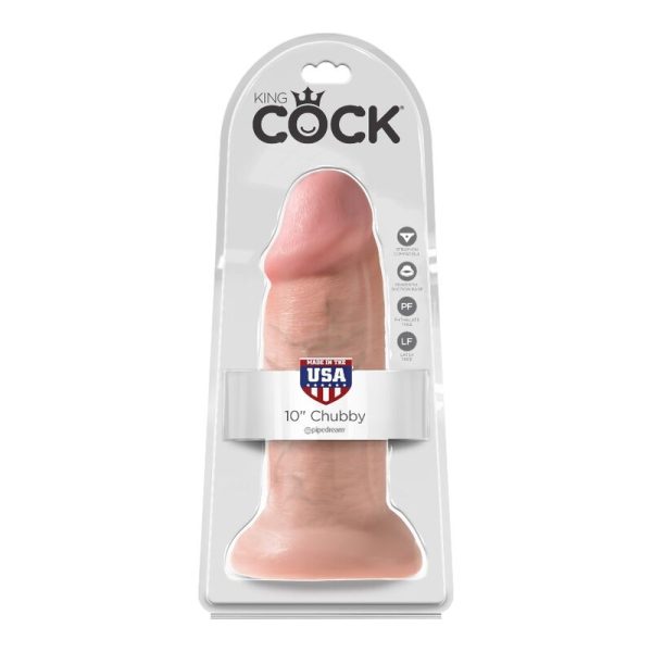 KING COCK REALISTIC DILDO CHUBBY 25,4 CM - Image 3