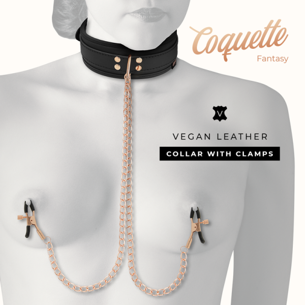 COQUETTE CHIC DESIRE - COLAR FANTASY NIPPLE CLAMP COM FORRO DE NEOPRENE - Image 8