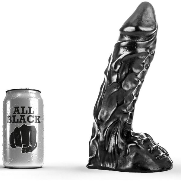 TUDO PRETO - DILDO 23 CM