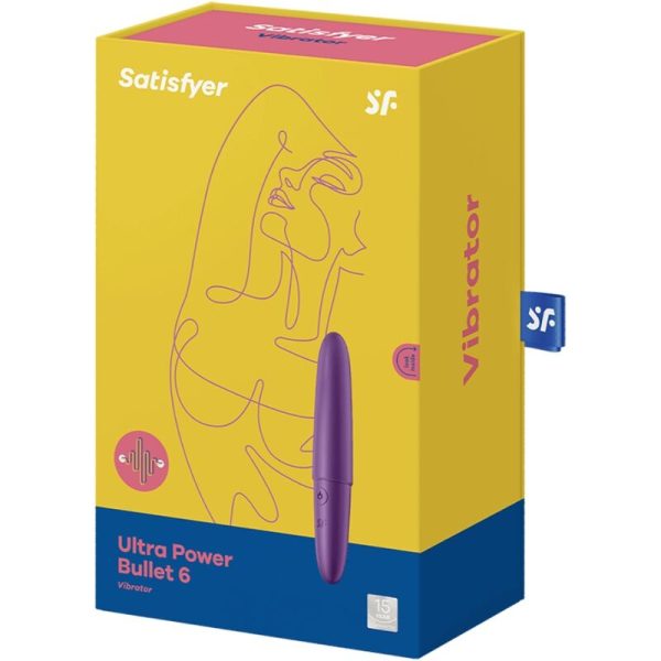 SATISFYER ULTRA POWER BULLET 6 - ROXO - Image 3