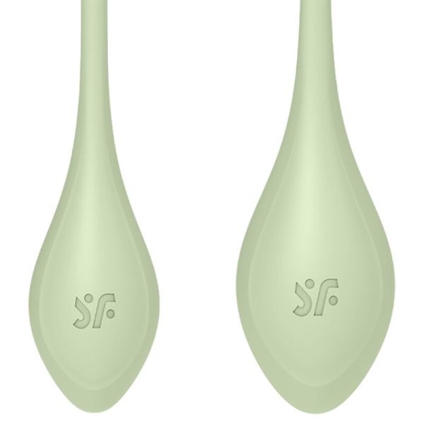 CONJUNTO DE TREINAMENTO SATISFYER YONI POWER 2 - VERDE - Image 2