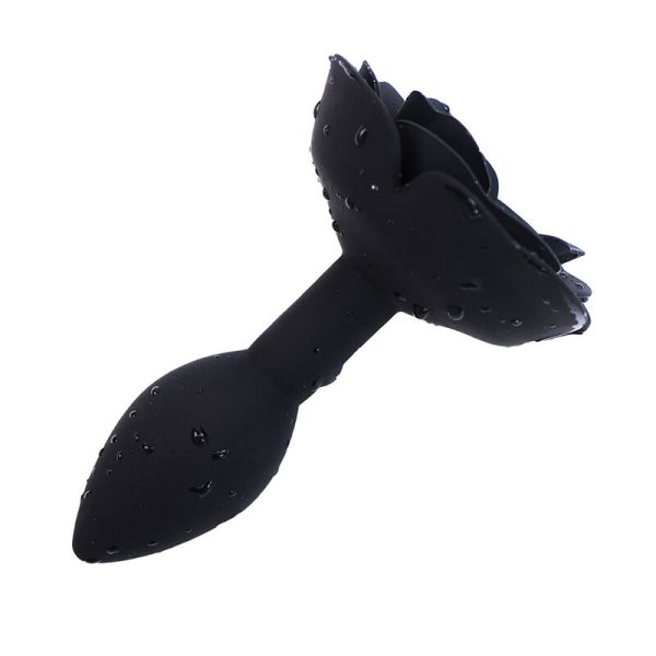 OHMAMA FETISH - PLUG ANAL DE SILICONE ROSA PRETO - Image 3