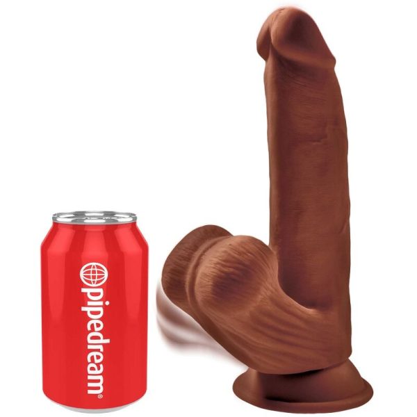 KING COCK PLUS 3D BOOLING COCK BALANCE 24,5 CM - MARROM - Image 2