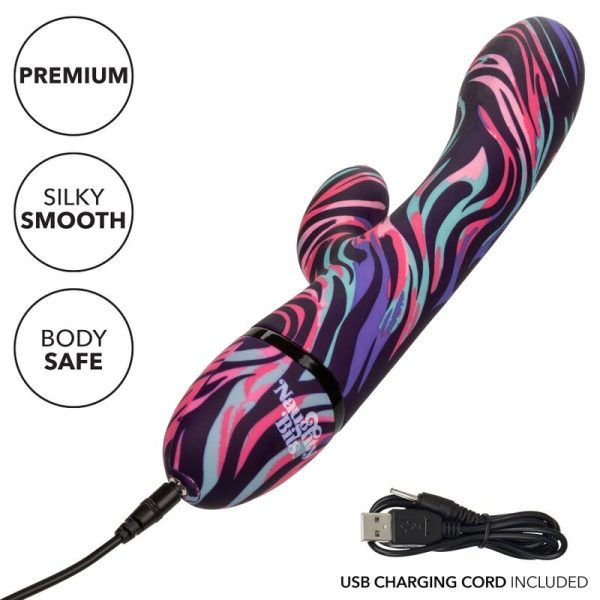 CALEX MENAGE UM VIBRADOR DE VARINHA DUPLA MOI - Image 3