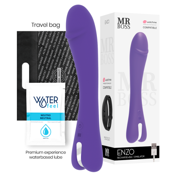 MR BOSS - ENZO VIBRADOR WATCHME TECNOLOGIA SEM FIO COMPATÍVEL - Image 10