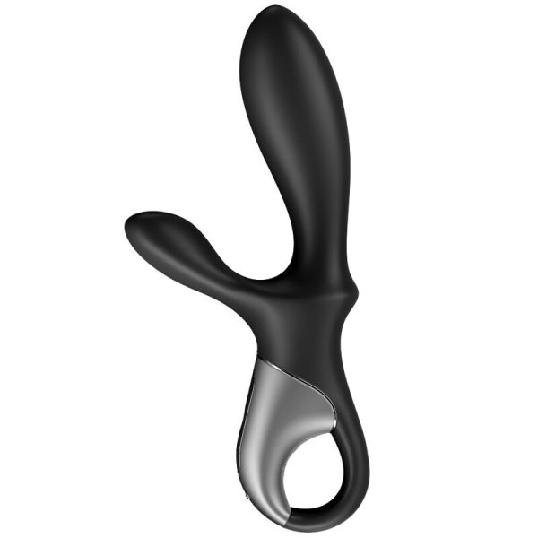 SATISFYER HEAT CLIMAX + ANAL VIBRATOR APP - BLACK - Image 2