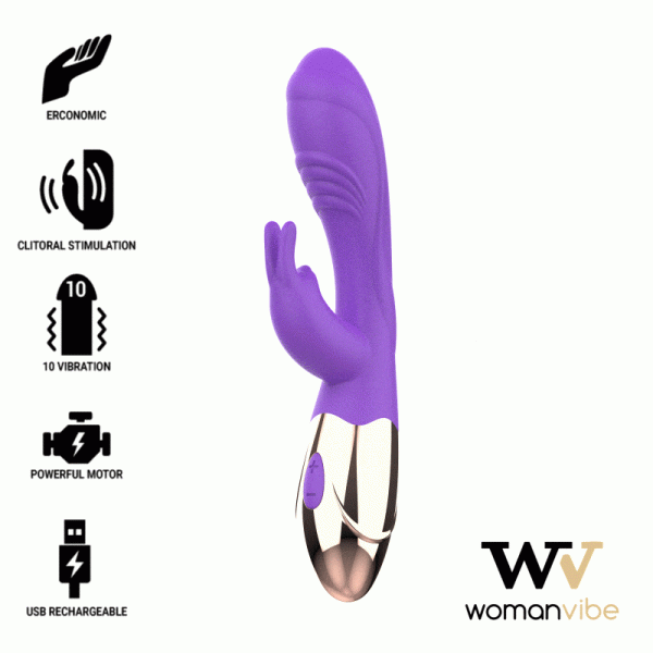 WOMANVIBE - VIORA SILICONE RECARREGÁVEL VIBRADOR