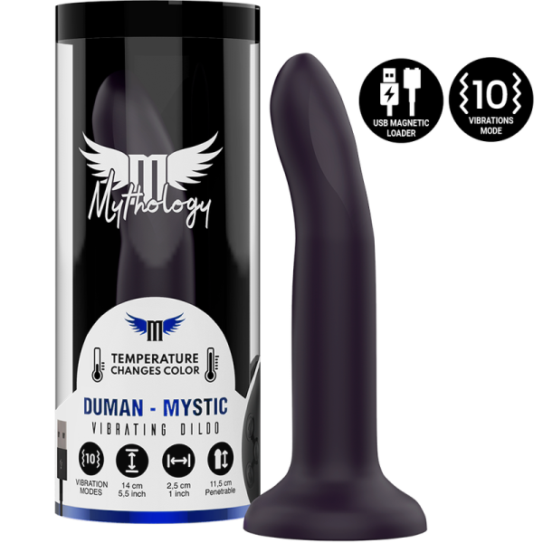 MYTHOLOGY DUMAN MYSTIC DILDO S - VIBRADOR WATCHME TECNOLOGIA SEM FIO COMPATÍVEL - Image 2