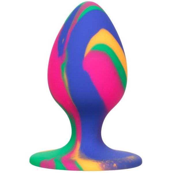 CALEX CHEEKY MÉDIO TIE-DYE PLUG ANAL