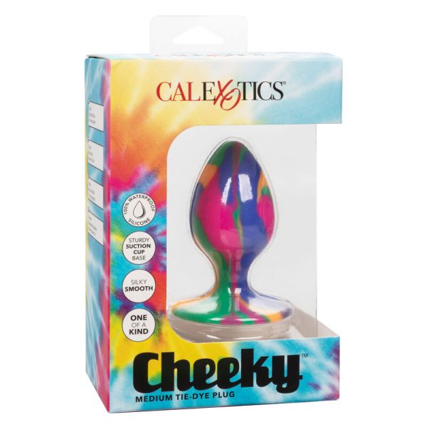 CALEX CHEEKY MÉDIO TIE-DYE PLUG ANAL - Image 2