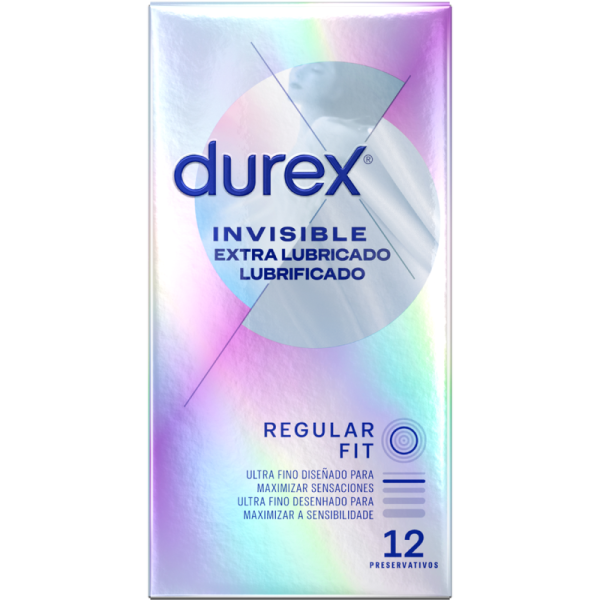 DUREX - INVISÍVEL EXTRA LUBRIFICADO 12 UNIDADES - Image 2