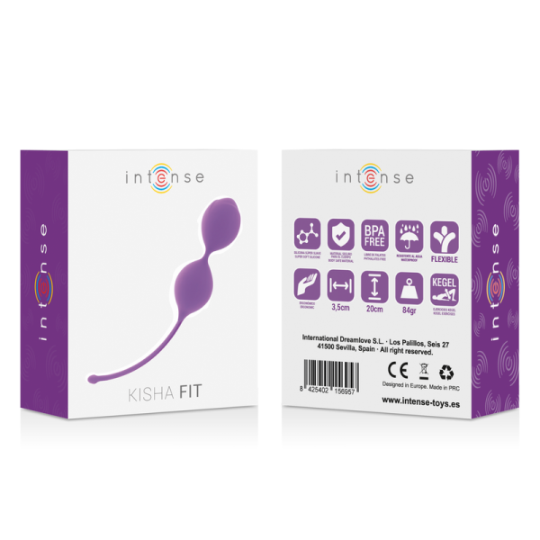 INTENSO KISHA FIT SILICONE KEGEL PURPLE - Image 3