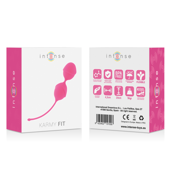 INTENSO KARMY FIT KEGEL SILICONE FUCHSIA - Image 7