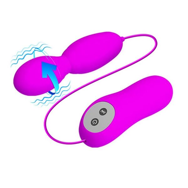 PRETTY LOVE - VEGA ROTATION AND VIBRATION MASSAGER WITH 12 FUNCTIONS FUCHSIA - Image 4