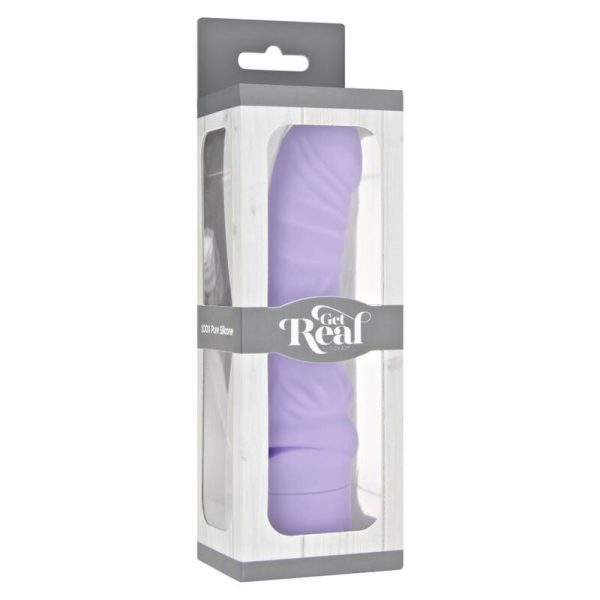 GET REAL - MINI CLÁSSICO VIBRADOR G-SPOT ROXO - Image 3