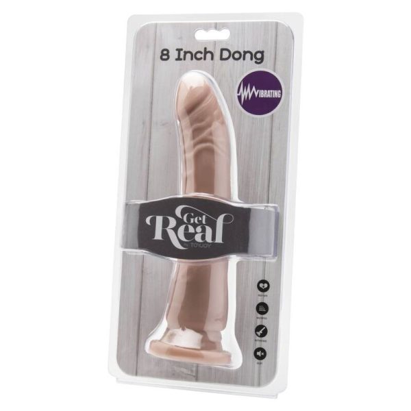 GET REAL - PELE VIBRANTE DONG 20,5 CM - Image 2