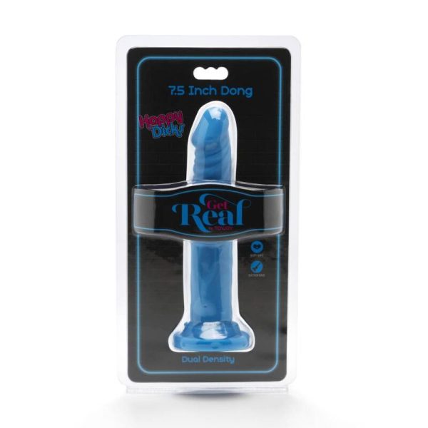 GET REAL - HAPPY DICKS DONG 19 CM AZUL - Image 2