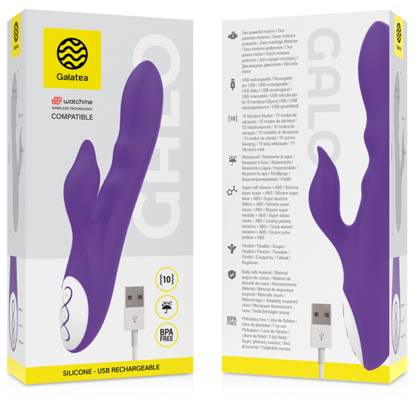 GALATEA - VIBRADOR GALO LILAC COMPATÍVEL COM A TECNOLOGIA WATCHME WIRELESS - Image 3