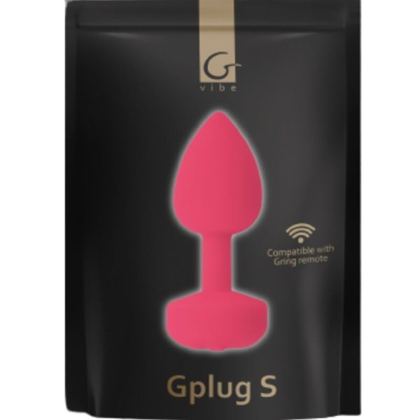 FUNTOYS GPLUG VIBRADOR ANAL RECARREGÁVEL PEQUENO OU PINK NEON 3CM - Image 5