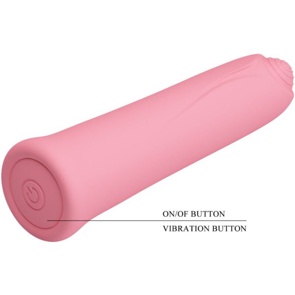 PRETTY LOVE - VIBRADOR CURTIS MINI SUPER POWER 12 VIBRAÕES DE SILICONE ROSA - Image 7