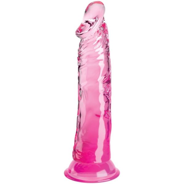 KING COCK CLEAR - PÊNIS REALISTA  19,7 CM ROSA