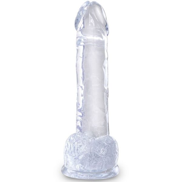 KING COCK CLEAR - PÊNIS REALISTA COM BOLAS 15,2 CM TRANSPARENTE - Image 2