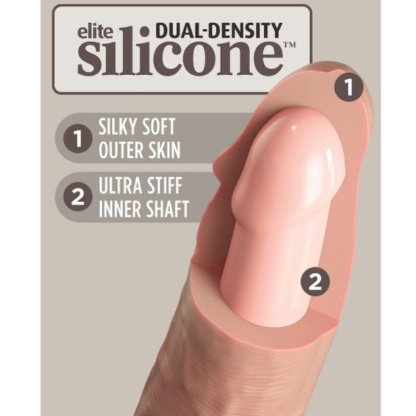 KING COCK ELITE - DILDO SILICONE REALISTA 20,3 CM - Image 4