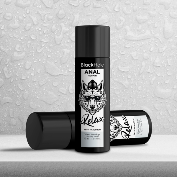 BLACK HOLE - REPARO ANAL RELAX À BASE DE ÁGUA COM HIALURON 30 ML - Image 6