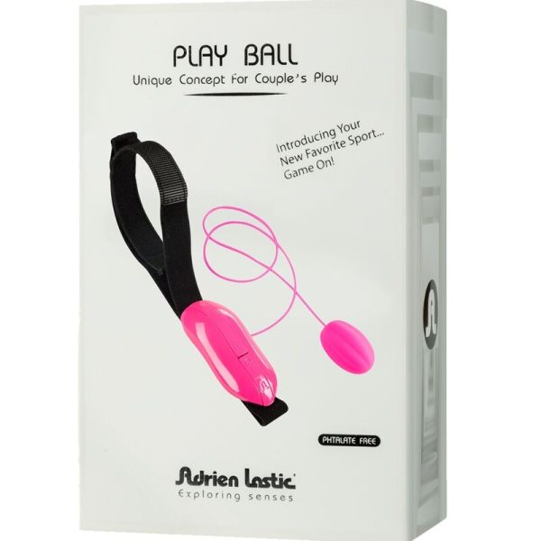 ADRIEN LASTIC - PLAY BALL MINI OVO VIBRANTE PARA CASAIS ROSA - Image 6