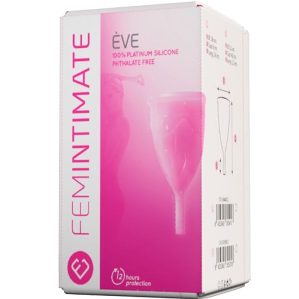 FEMINTIMATE - COPO MENSTRUAL DE SILICONE EVE TAMANHO S - Image 8