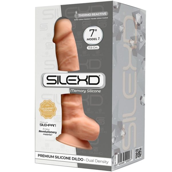 SILEXD - MODELO 1 PÊNIS REALÍSTICO PREMIUM SILEXPAN SILICONE 17,5 CM - Image 3