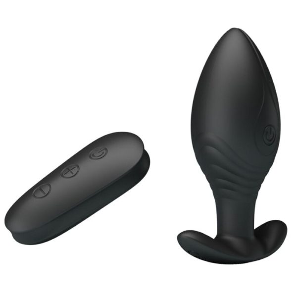 PRETTY LOVE - VIBRADOR RECARREGVEL REGINA ANAL PLUG PRETO - Image 3