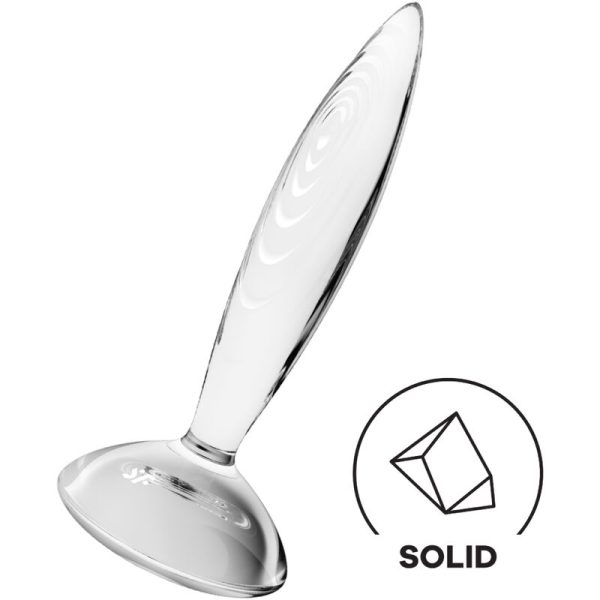 SATISFYER - PLUG ANAL DE CRISTAL ESPUMANTE - Image 4