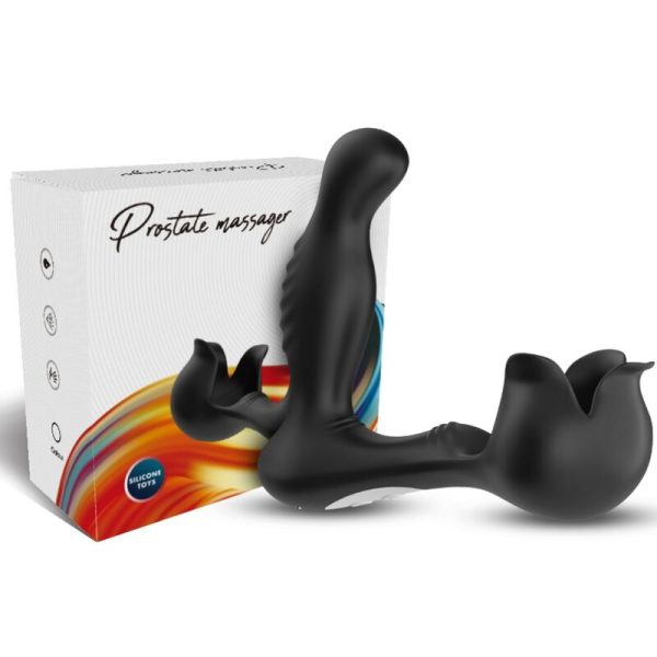 ARMONY - VIBRADOR SURROUND ANAL E ESTIMULADOR TESTICULOS CONTROLE REMOTO PRETO - Image 4