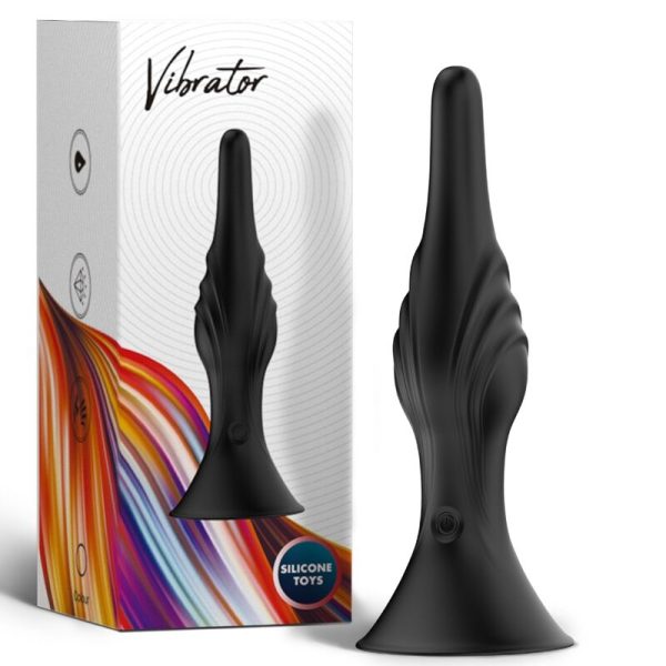 ARMONY - VIBRADOR E PLUG ANAL CONTROLE REMOTO PRETO - Image 4