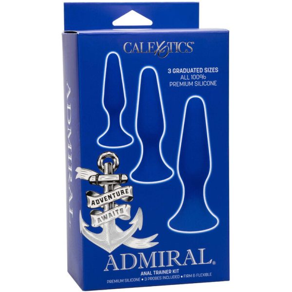 ADMIRAL - KIT 3 PLUG ANAL AZUL - Image 4