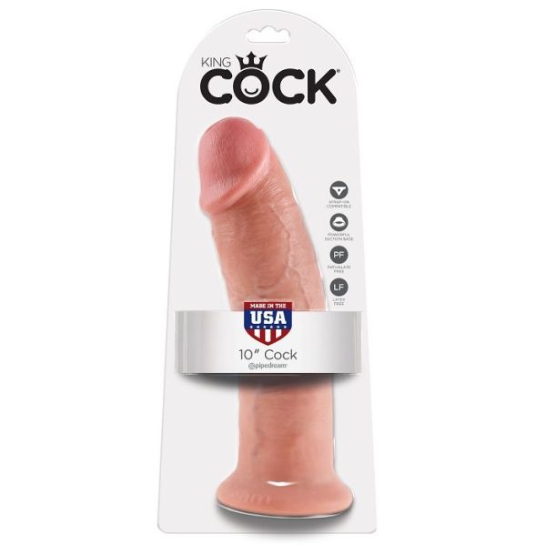 KING COCK 10 "COCK CARNE 25,4 CM