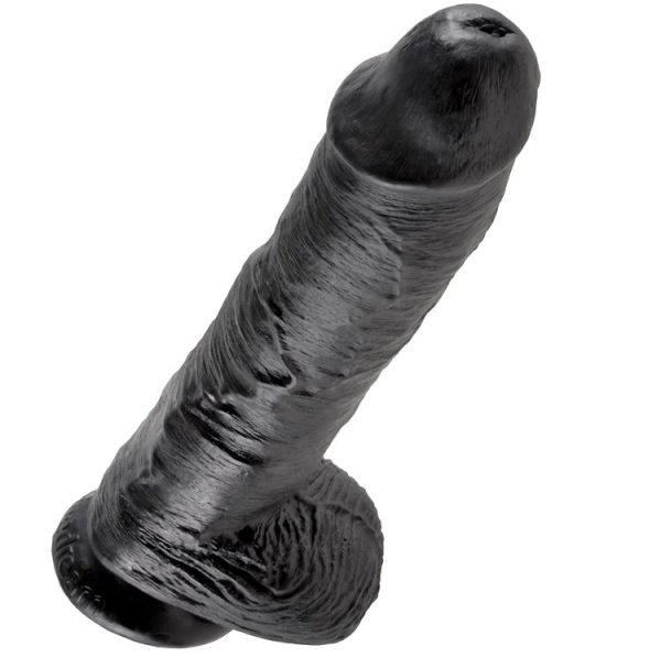 KING COCK 10" GALO PRETO COM BOLAS 25,4 CM - Image 4