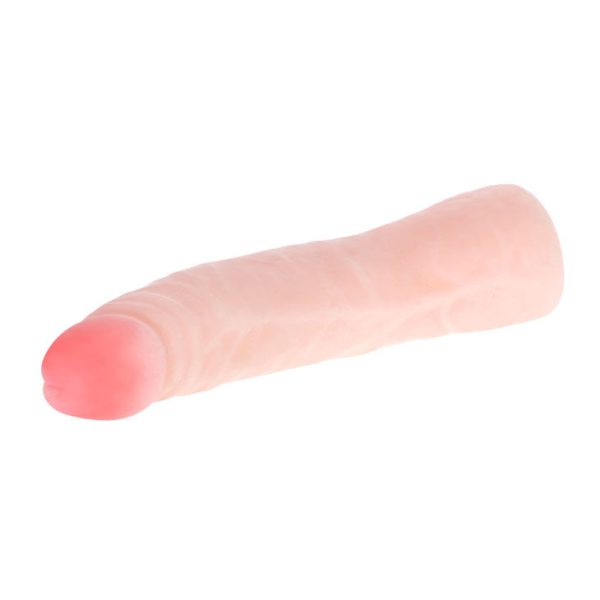 BAILE - DILDO DE SILICONE REALISTIC SKIN TOUCH 19 CM (COR DA CAIXA ALEATÓRIA) - Image 3