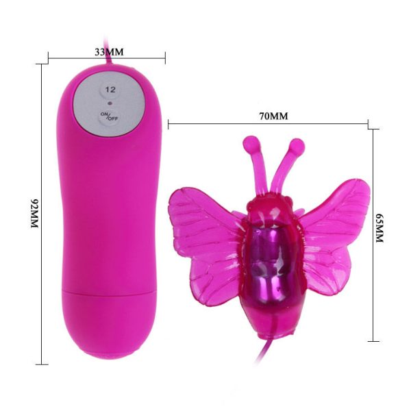 CUTE SECRET MARIPOSA ESTIMULADORA VIBRADOR 12V - Image 5