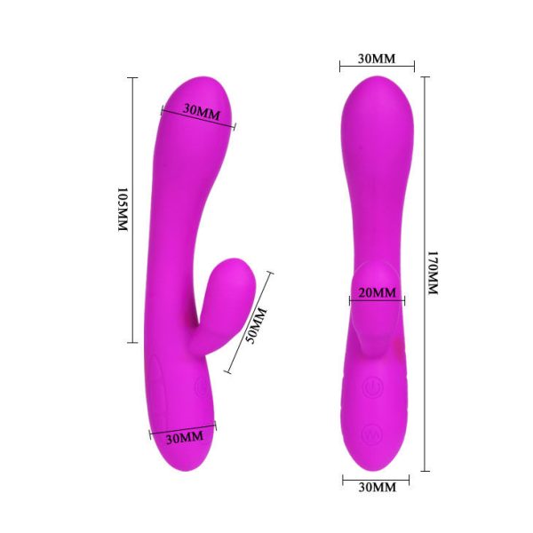 SMART PRETTY LOVE - VIBRADOR CON ESTIMULADOR CLITORIS VICTOR - Image 5