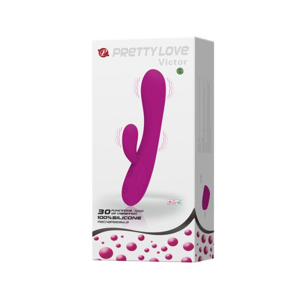 SMART PRETTY LOVE - VIBRADOR CON ESTIMULADOR CLITORIS VICTOR - Image 10