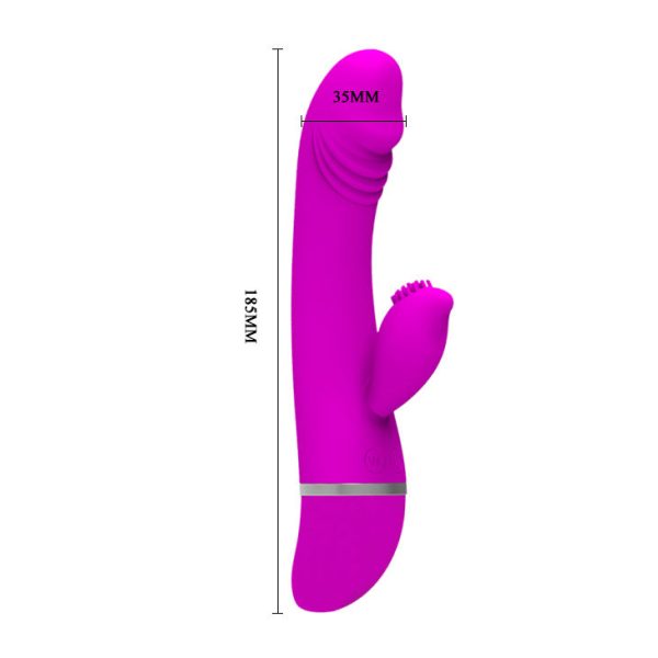 PRETTY LOVE FLIRTATION - VIBRADOR CON RABBIT DAVID - Image 5