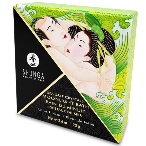 SHUNGA - SAIS DE BANHO PERFUMADOS DE LÓTUS 75 GR