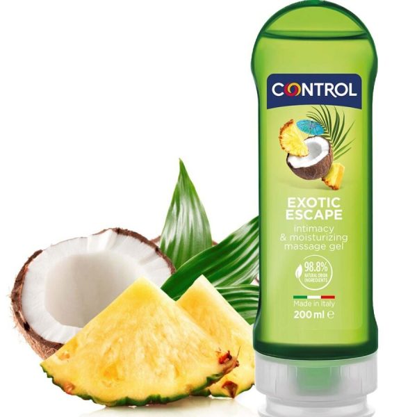 CONTROL 2-1 MASSAGEM E PRAZER EXÓTICO 200ML