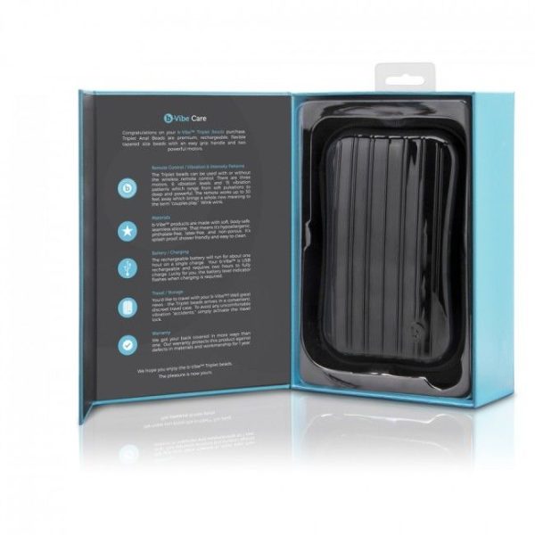 B-VIBE -TRIPLET ANAL CONTROL REMOTO BEADS NEGRO - Image 5