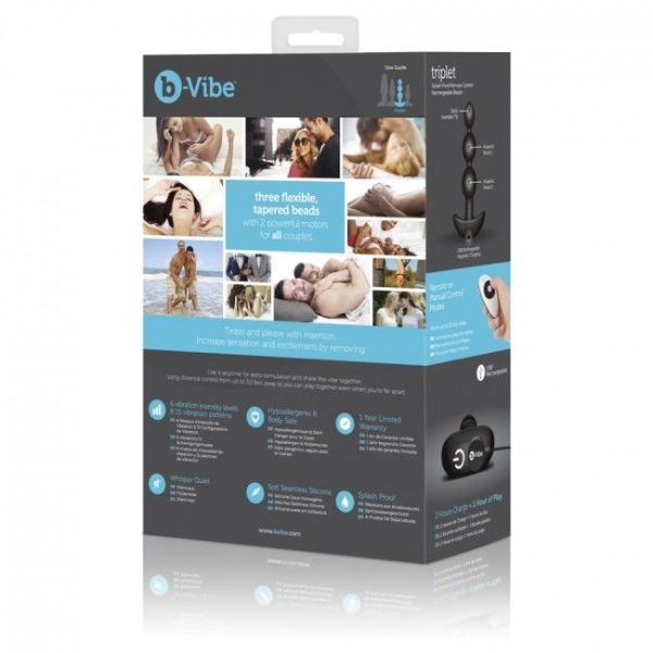 B-VIBE -TRIPLET ANAL CONTROL REMOTO BEADS NEGRO - Image 6