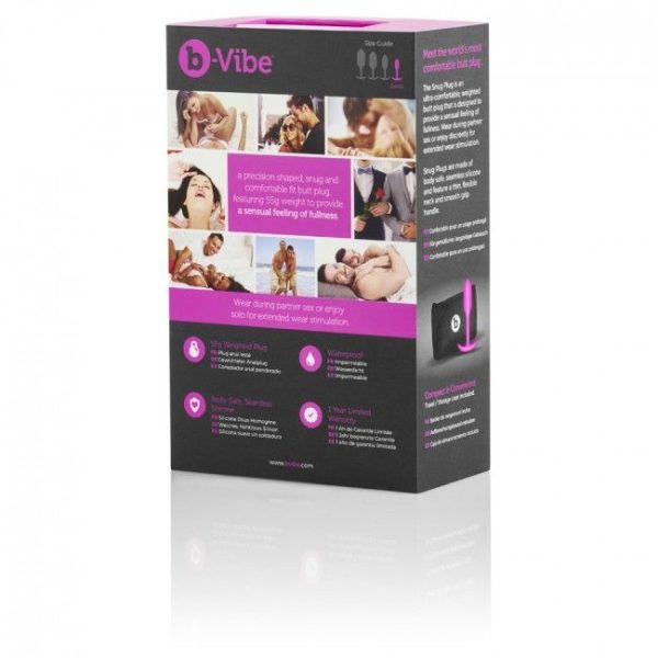 B-VIBE SNUG PLUG 1 ROSA - Image 4