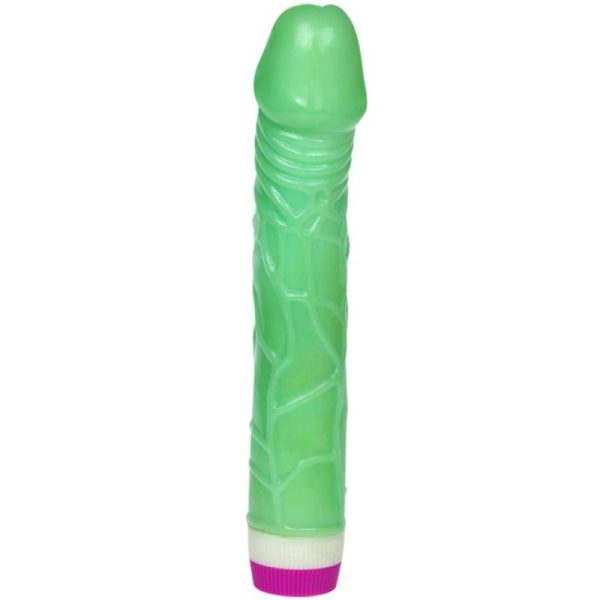 WAVES OF PLEASURE VIBRATOR 23 CM GREEN